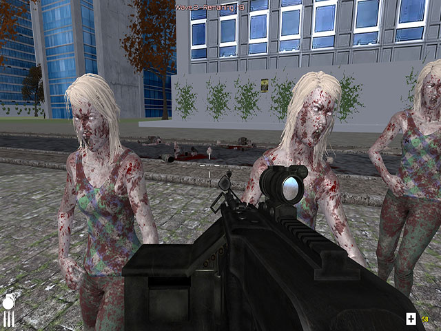 Zombie In New City