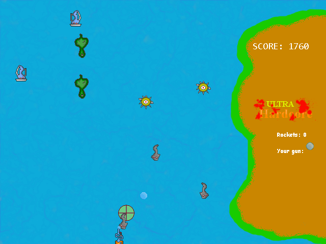 Click to view Fish Zombies 1.0 screenshot