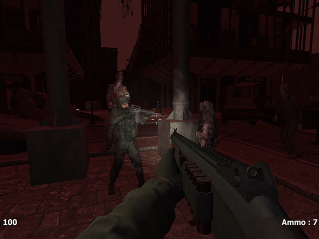 Zombies In Ruined City 2